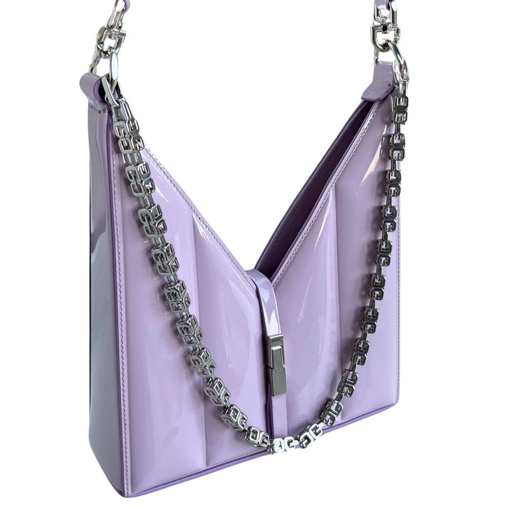 Givenchy Cut Out Mini Patent Leather Bag